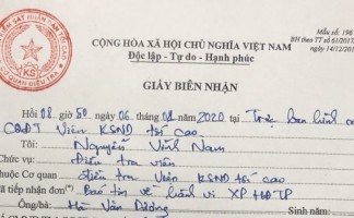 Vụ án hủy hoại cây trên đất của mình tại Lục Nam (Bắc Giang): Chữ ký của bị cáo Vũ Văn Cấp bị giả mạo?