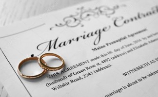 Mẫu hợp đồng hôn nhân chi tiết