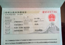 Visa trung quốc