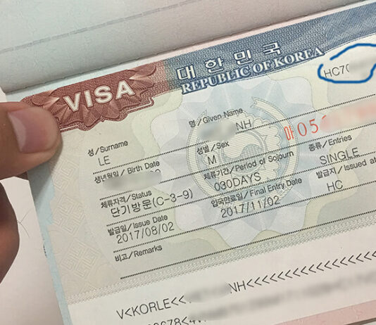 bảo lãnh xin visa Hàn Quốc