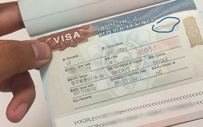 Tất tần tật thủ tục xin visa 5 năm hàn quốc